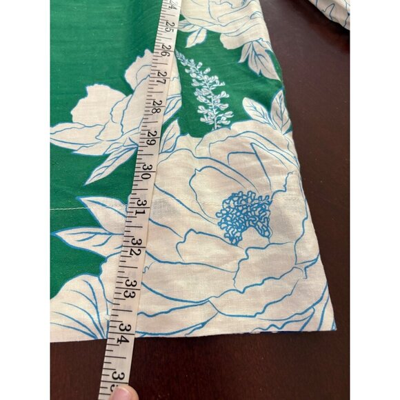 Farm Rio Soft Garden Linen-Blend Tropical Floral Mini Dress Size Small - Picture 11 of 14